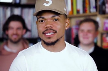 Chance the Rapper performs at NPR.