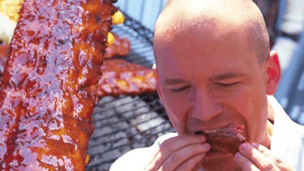Sean Evans samples some of America's best regional barbecue styles at the Big Apple Block Party in NYC.