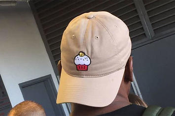 kevin durant wearing cupcake hat