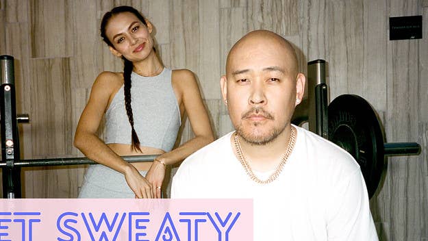 Ben Baller reveals his big business plans for the future while getting in a workout with Emily.