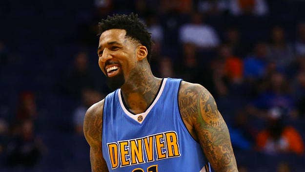 Wilson Chandler clarifies whether or not he left a game at halftime to buy sneakers.