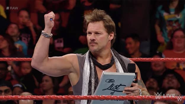 Chris Jericho had some words for Tom Brady on 'Monday Night Raw.'