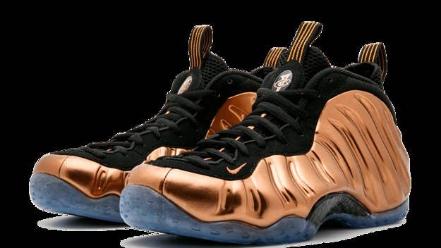 'Copper' Nike Air Foamposite Ones are back. Watch for this pair to release on April 17.