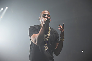 Jay Z performs onstage during the Puff Daddy and The Family Bad Boy Reunion Tour