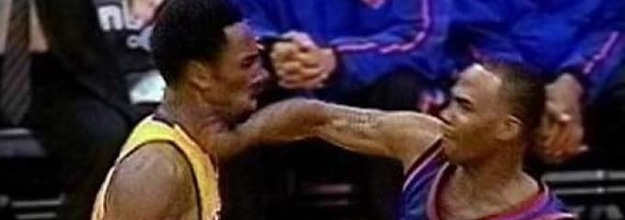 Kobe fight cheap chris childs