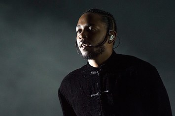 Kendrick Lamar performs in Coachella Valley Music And Arts Festival