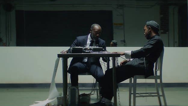 Hopefully, this isn't the last time we see Kendrick Lamar and Don Cheadle collaborating.