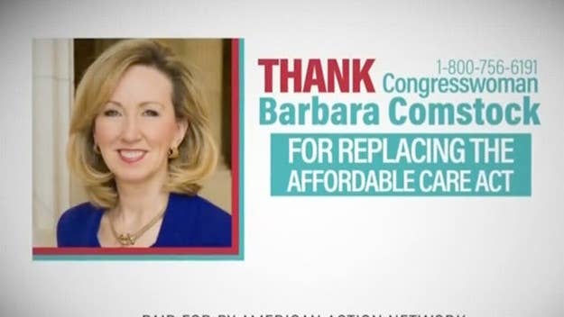 After attempts to repeal Obamacare spectacularly failed, a Republican PAC failed by running celebratory ads.