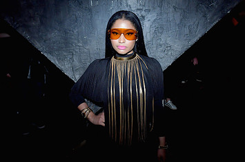 Nicki Minaj attends Balmain aftershow party as part of Paris Fashion Week