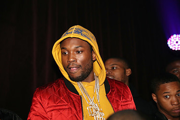 Meek Mill attends his New Year's Eve Pre party on December 30, 2016