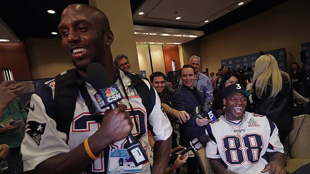 Martellus Bennett and Devin McCourty won't be visiting the White House anytime soon.