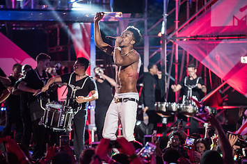 Desiigner performs during the MTV Woodies