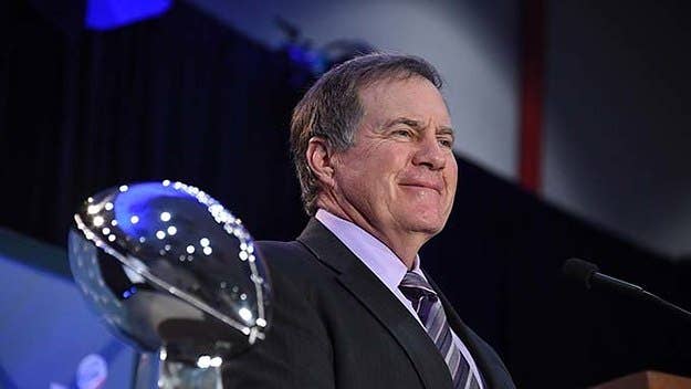 Bill Belichick showed up to the combine in a turtleneck and flexed on the league.