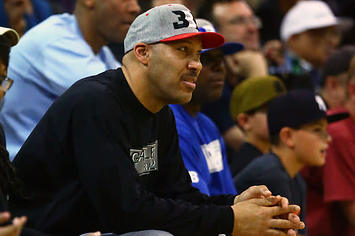 LaVar Ball, the father of LaMelo and Lonzo Ball.