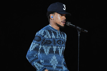 Chance The Rapper at 59th Grammy Awards