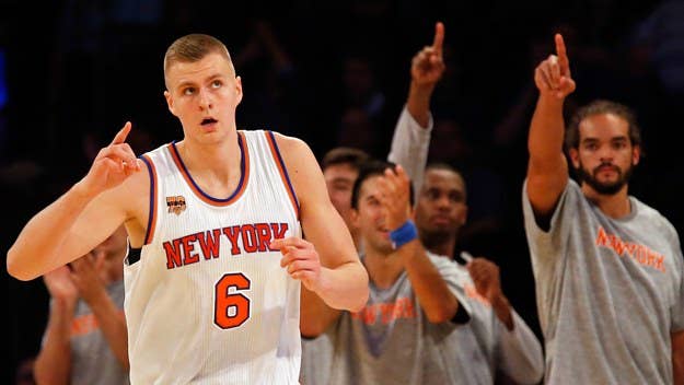 We sat down with Kristaps Porzingis to talk Knicks, travel, and becoming a native New Yorker.