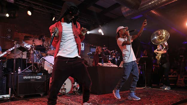The Roots rocked out SXSW with a special performance that featured Rae Sremmurd, Brandy, T.I., and more. 