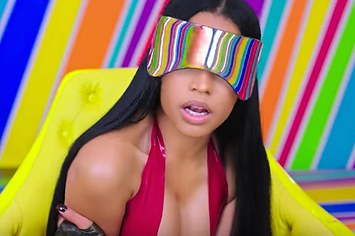 Nicki Minaj in "Swalla" video