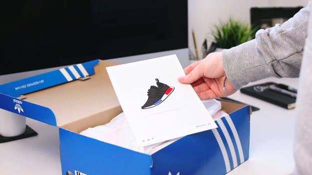 Adidas has collaborated with artist Dan Freebairn, more commonly known as Kickposters, to give consumers special cards with each purchase.