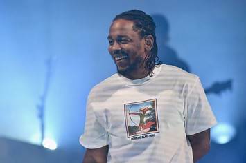 Kendrick Lamar performs at a recent concert.