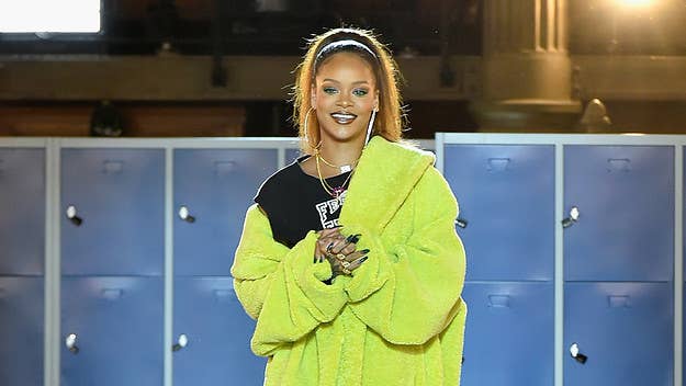 Rihanna says she hated wearing school uniforms on Barbados, so she designed this back to school-inspired collection.