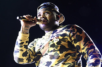 Kevin Gates performs during 'The High Road Summer Tour' at Concord Pavilion