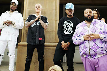 DJ Khaled with Bieber, Chance the Rapper, etc.