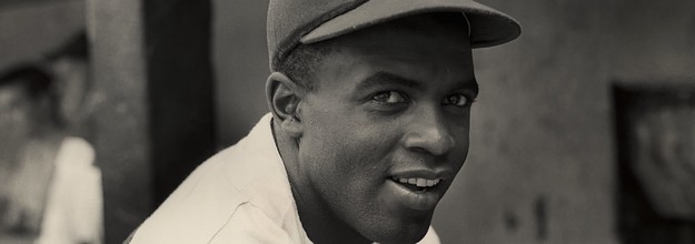 Dodgers Jackie Robinson Signs First Major League Contract