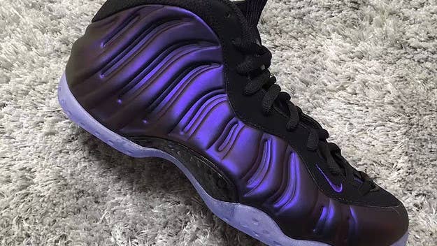The Nike Air Foamposite One "Eggplant" is expected to release this July.