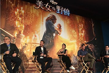 press conference of American director Bill Condon's film 'Beauty and the Beast'