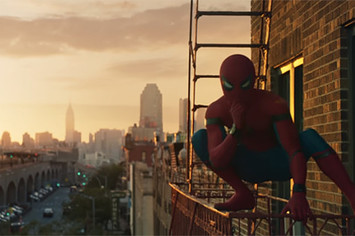 Spider Man: Homecoming fire escape scene