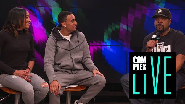 This week, "Complex Live" is joined in-studio by Ice Cube, who's executive producing the new VH1 show "Hip Hop Squares." Plus, Juelz Santana and Dave East deliver an exclusive performance of their single "Time Ticking."