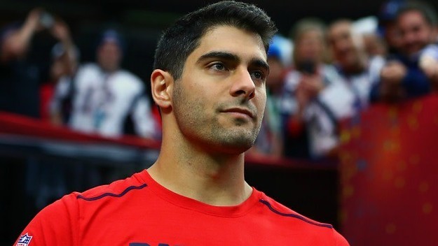 Jimmy Garoppolo deletes 'peace out' Instagram post