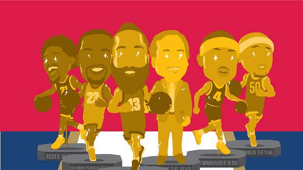 With the NBA entering its annual All-Star break, we surveyed the league to bestow the Association's six most prestigious honors on the worthy candidates.