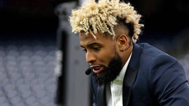 Odell Beckham Jr., who was in Houston as an ESPN pregame commentator, was robbed over Super Bowl weekend.
