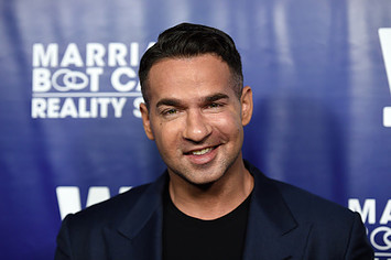 Mike 'The Situation' Sorrentino arrives at the Premiere Party