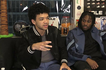 Justice Smith and Shameik Moore, stars of Netflix's 'The Get Down'