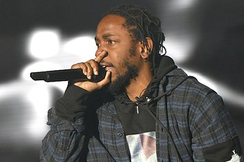 Kendrick Lamar performs during the 2016 Austin City Limits Music Festival