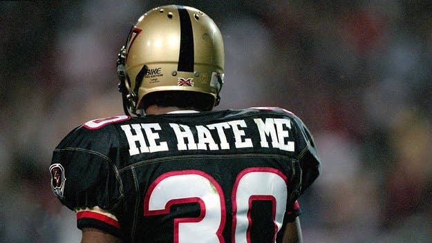The most famous player from the short-lived XFL is no longer in the world of football. But the Rod Smart, better known as He Hate Me, is fine with that.