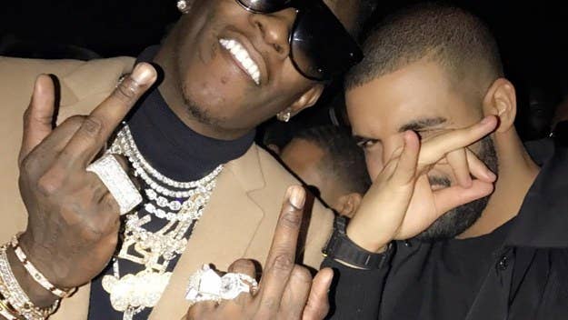 Young Thug and Drake touring together overseas? That's the plan, according to Thug.
