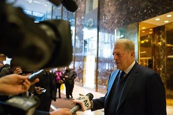 Al Gore at Trump Tower.