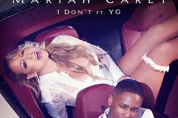 Mariah Carey and YG "I Don't" cover art