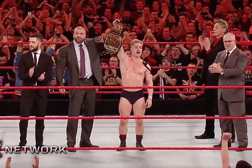 Tyler Bate becomes the WWE's first UK champion.