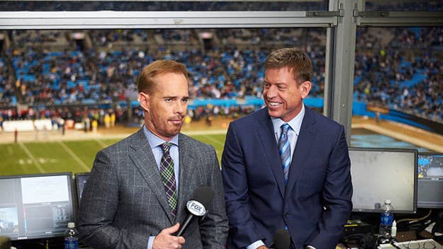 Sorry, but the NFL on Fox isn't going to ban their No. 1 broadcasting duo of Joe Buck and Troy Aikman from covering Sunday's Packers/Cowboys game.
