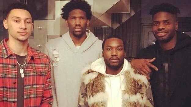 Joel Embiid responded to Mia Khalifa on Instagram after she took a shot at a photo of several 76ers players hanging out with Meek Mill.