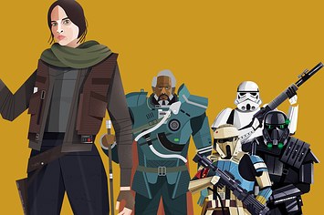 Star Wars Rogue One Character Map