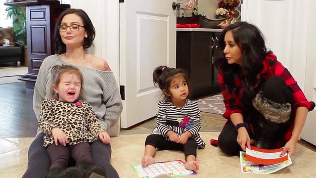 What happens when your favorite Jersey Shore stars, Snooki and JWOWW, grow up and have kids? They get a new reality show and let the drama unfold.