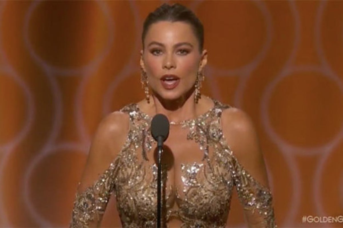 Yeah, Sofia Vergara Made a Weird Anal Joke During the Golden Globes |  Complex