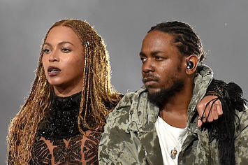 Kendrick Lamar and Beyonce