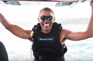 Obama riding a new wave